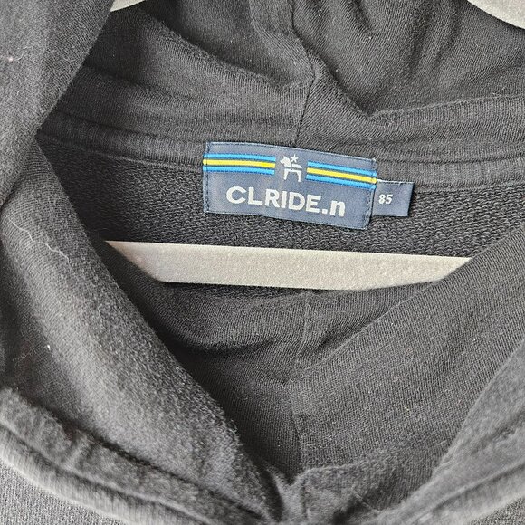 CLRIDE.n Mens S Hoodie Black All Over Print 85 - Picture 5 of 13